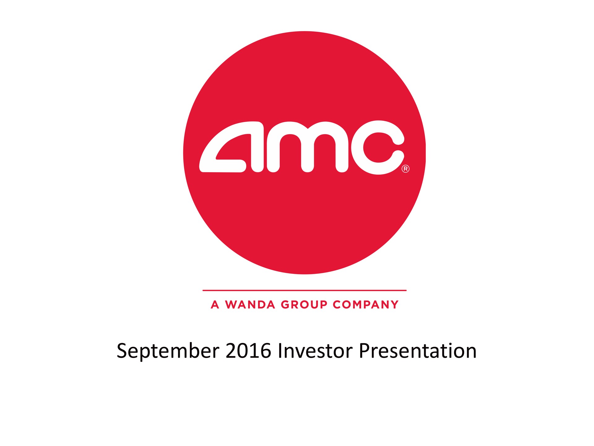 investor presentation | AMC
