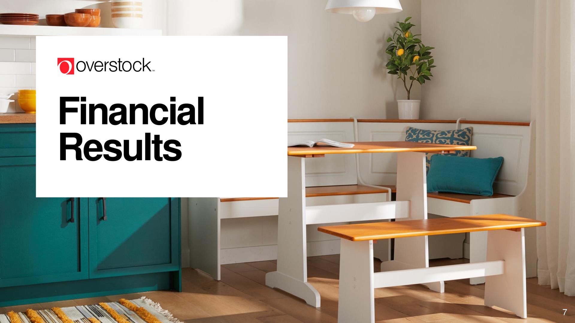 financial results overstock | Overstock