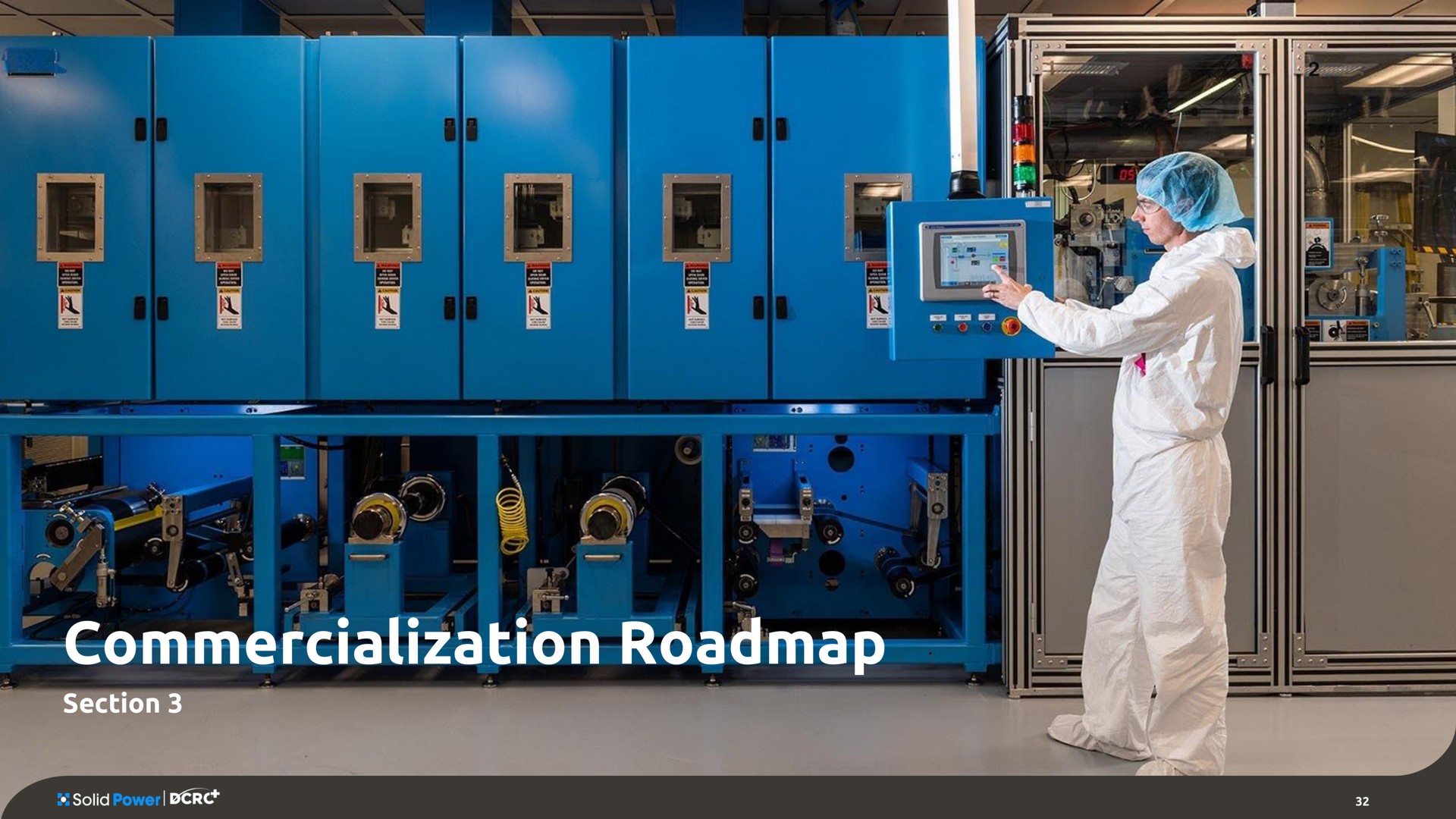 commercialization section a map | Solid Power