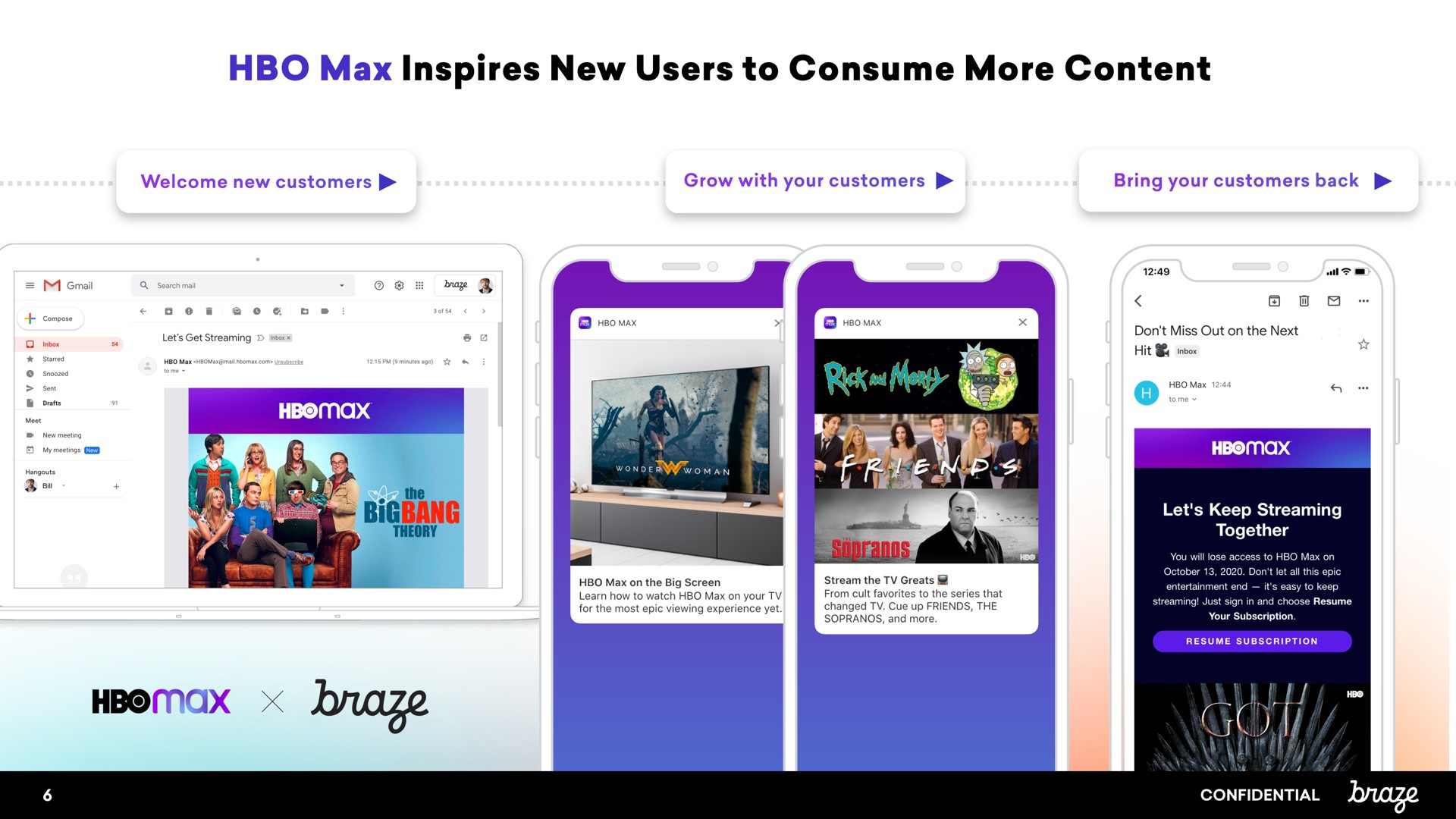 inspires new users to consume more content | Braze