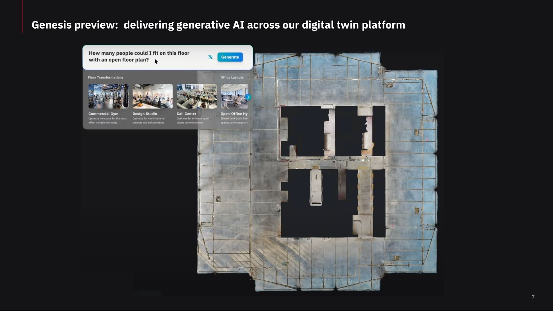 genesis preview delivering generative across our digital twin platform | Matterport