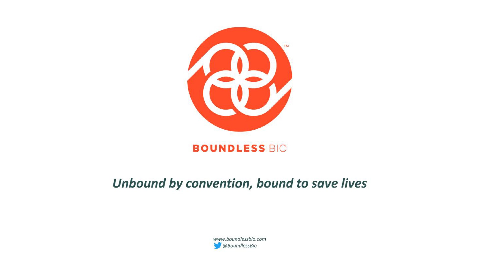 boundless unbound by convention bound to save lives | Boundless Bio