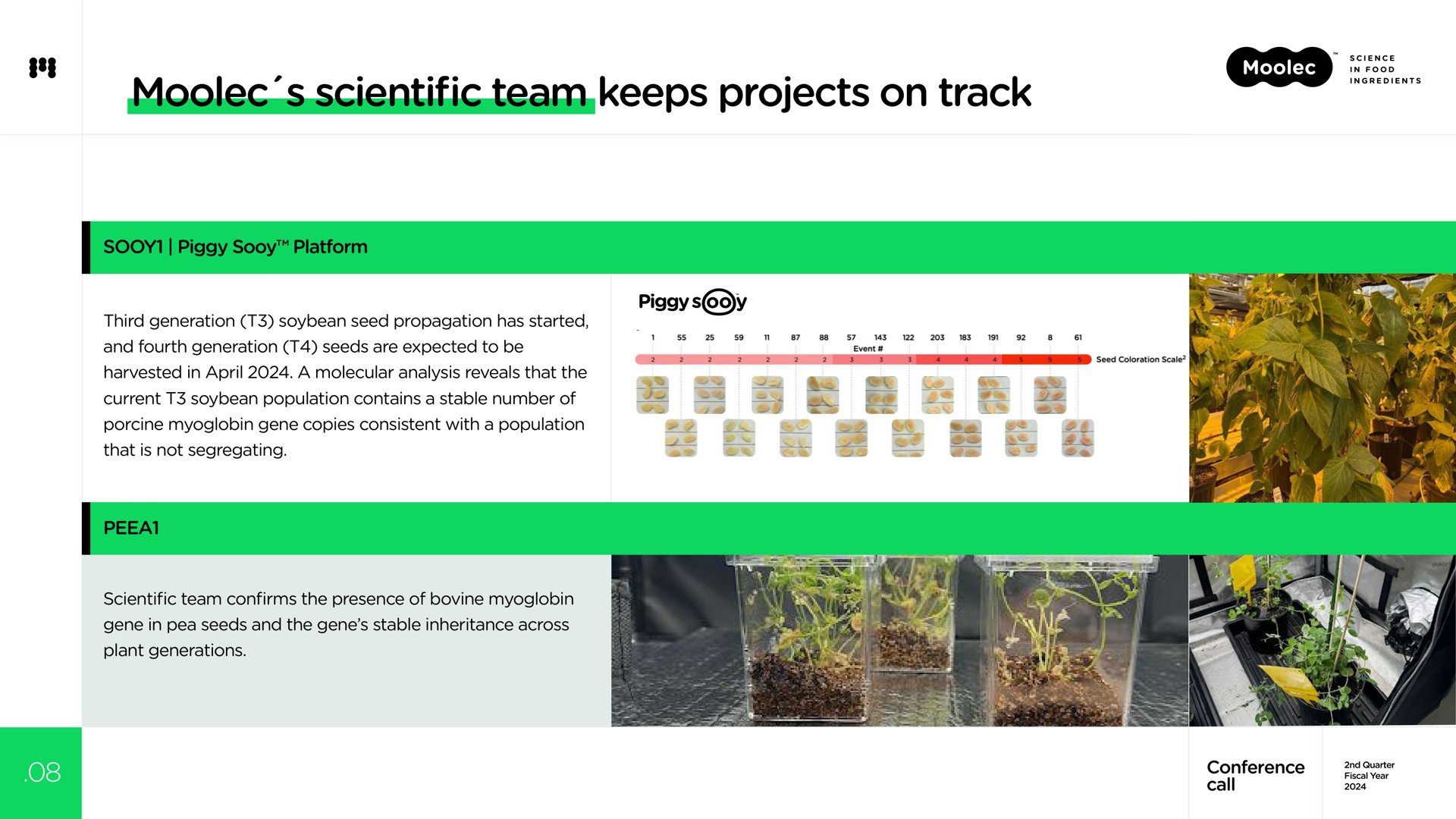 team keeps projects on track scientific | Moolec Science