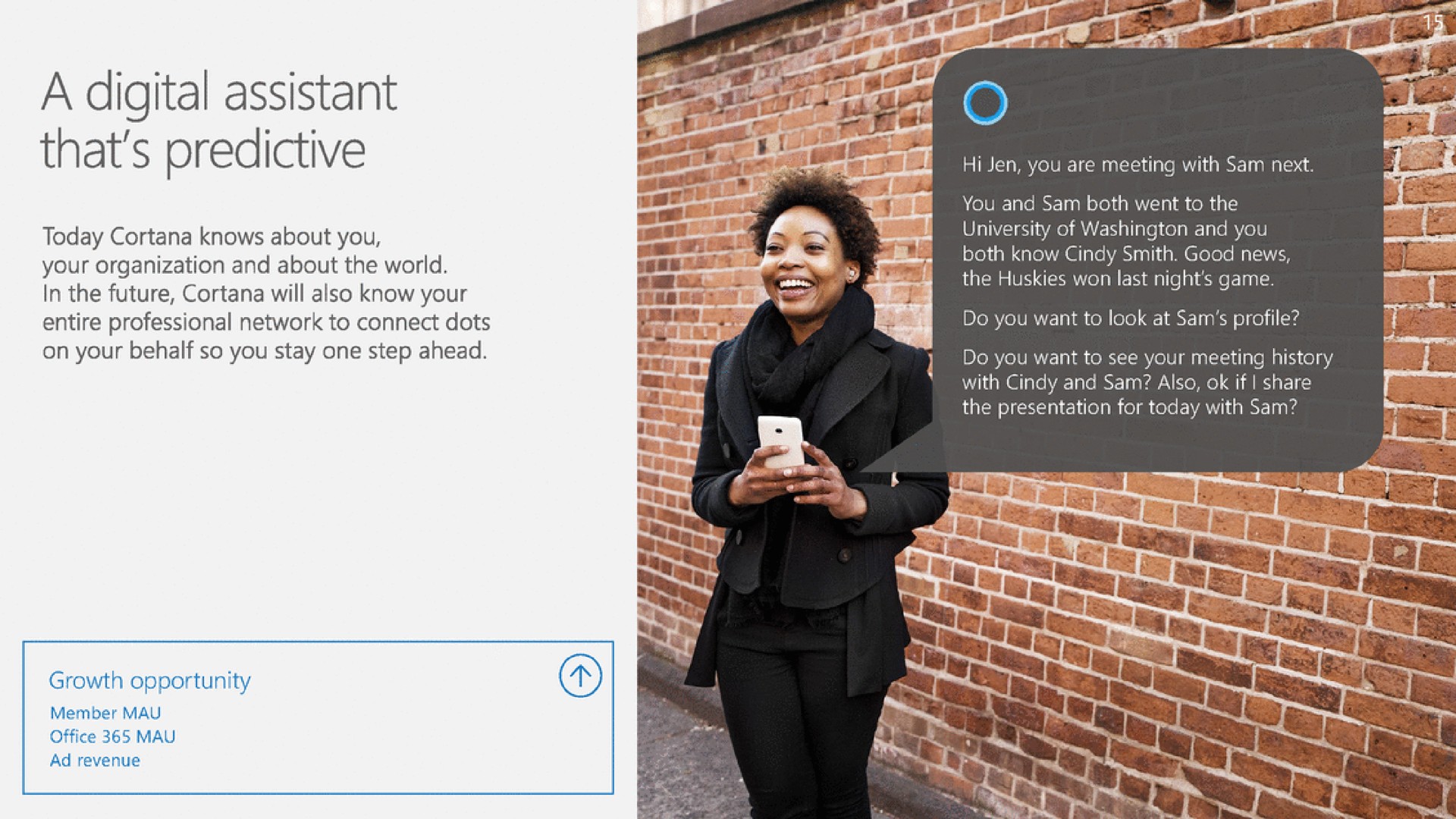 a digital assistant that predictive | Microsoft