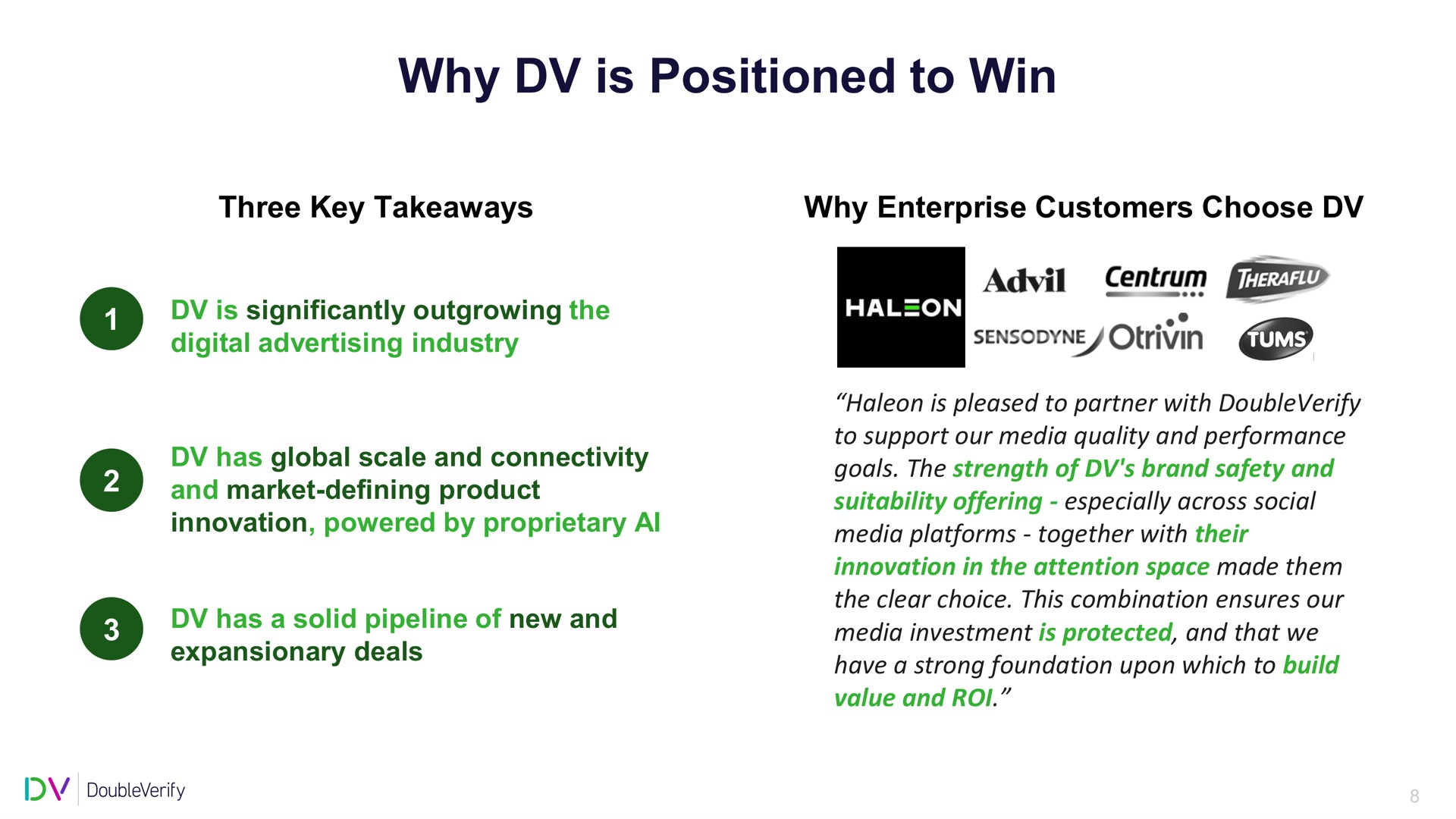 why is positioned to win centrum | DoubleVerify