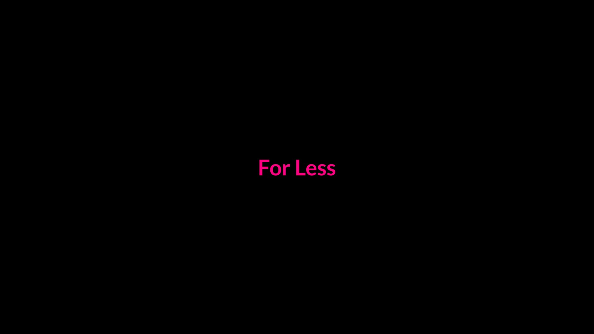 for less | Lemonade