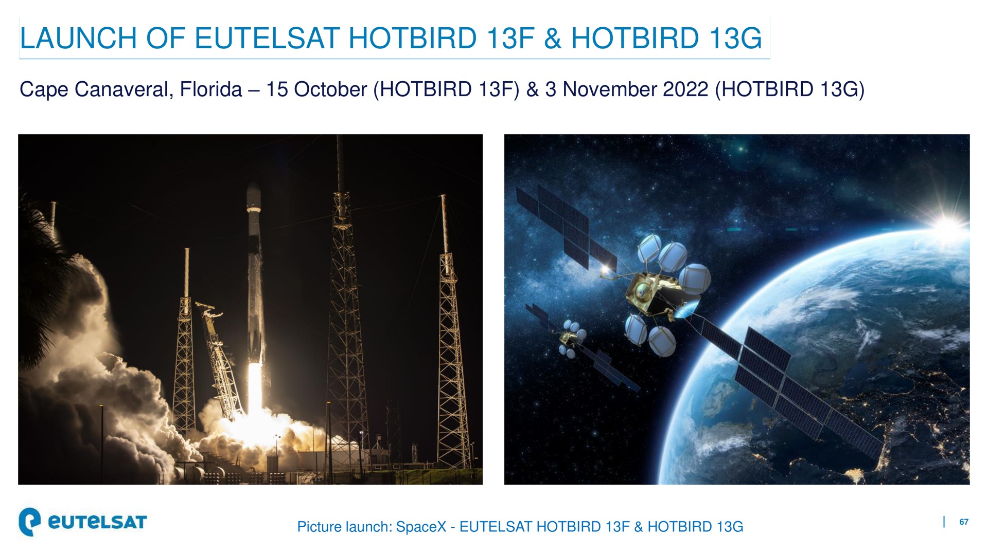 launch of | Eutelsat