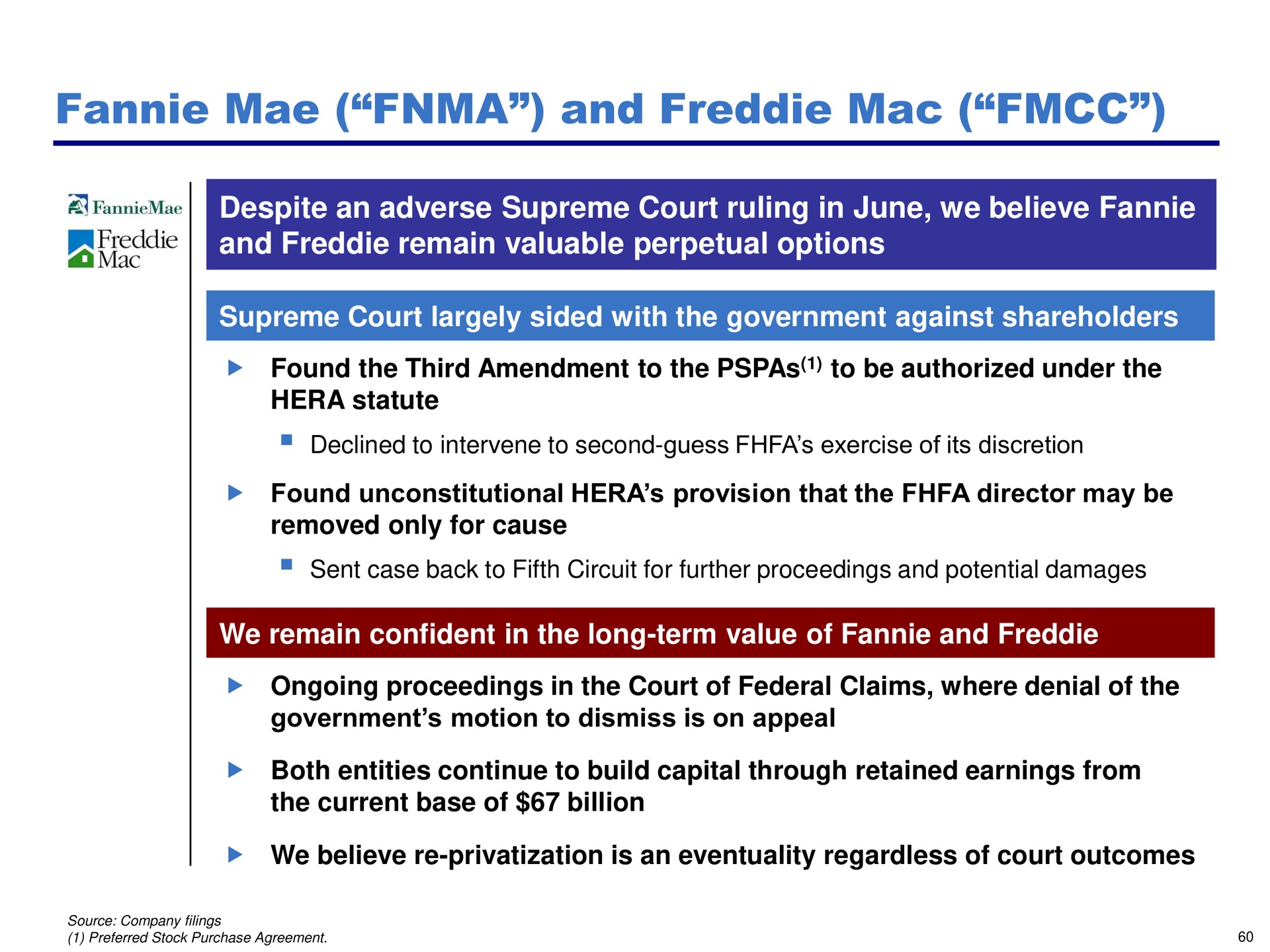 mae and mac scams a despite an adverse supreme court ruling in june we believe remain valuable perpetual options | Pershing Square