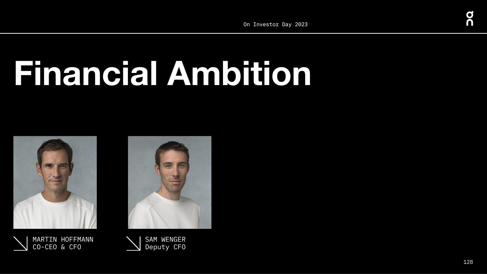 financial ambition | On Holding
