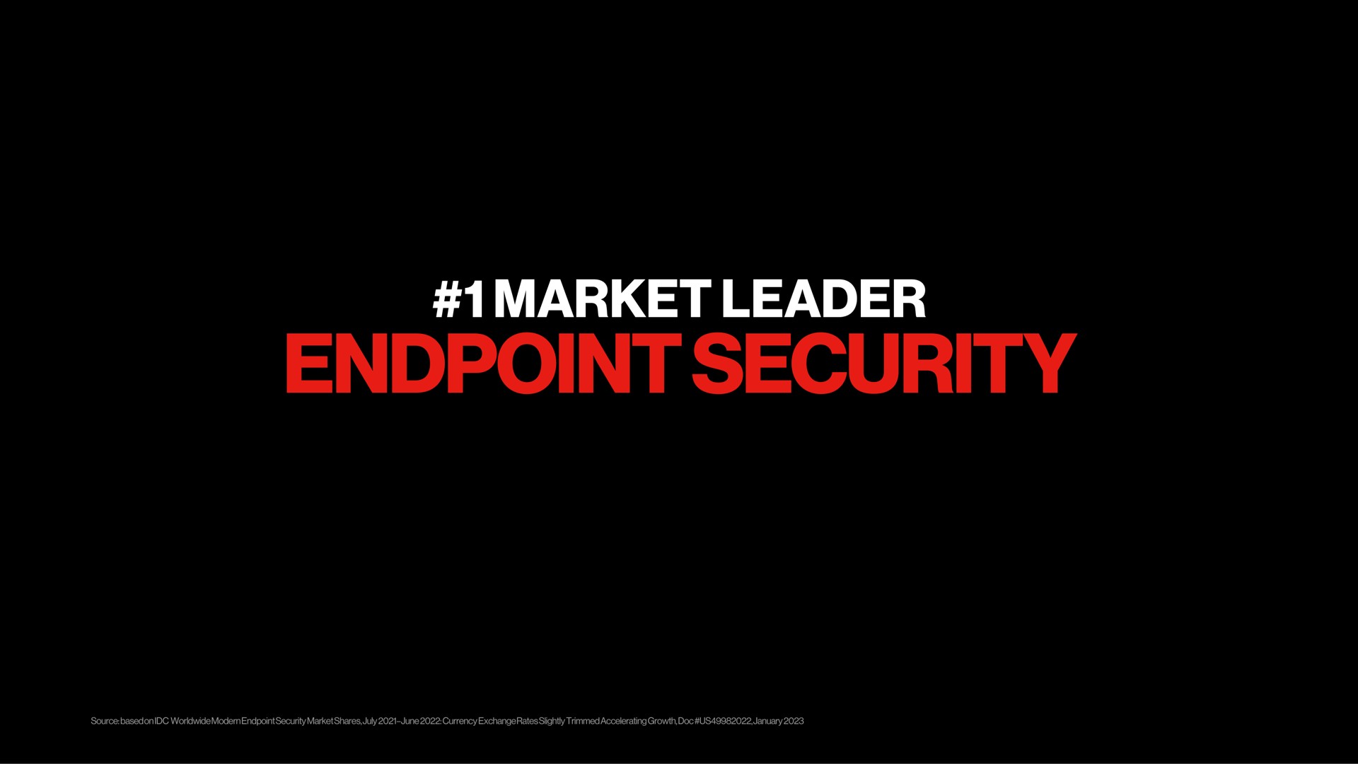 market leader security market | Crowdstrike