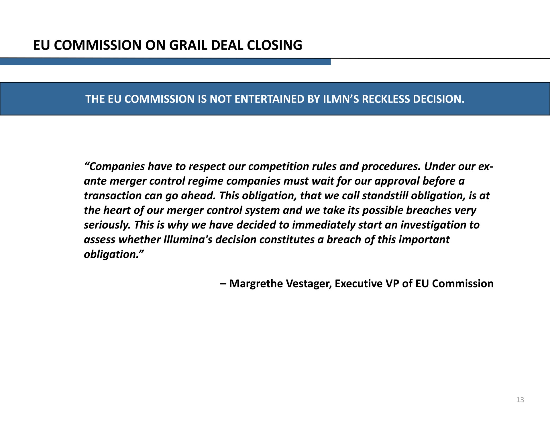 commission on grail deal closing | Icahn Enterprises
