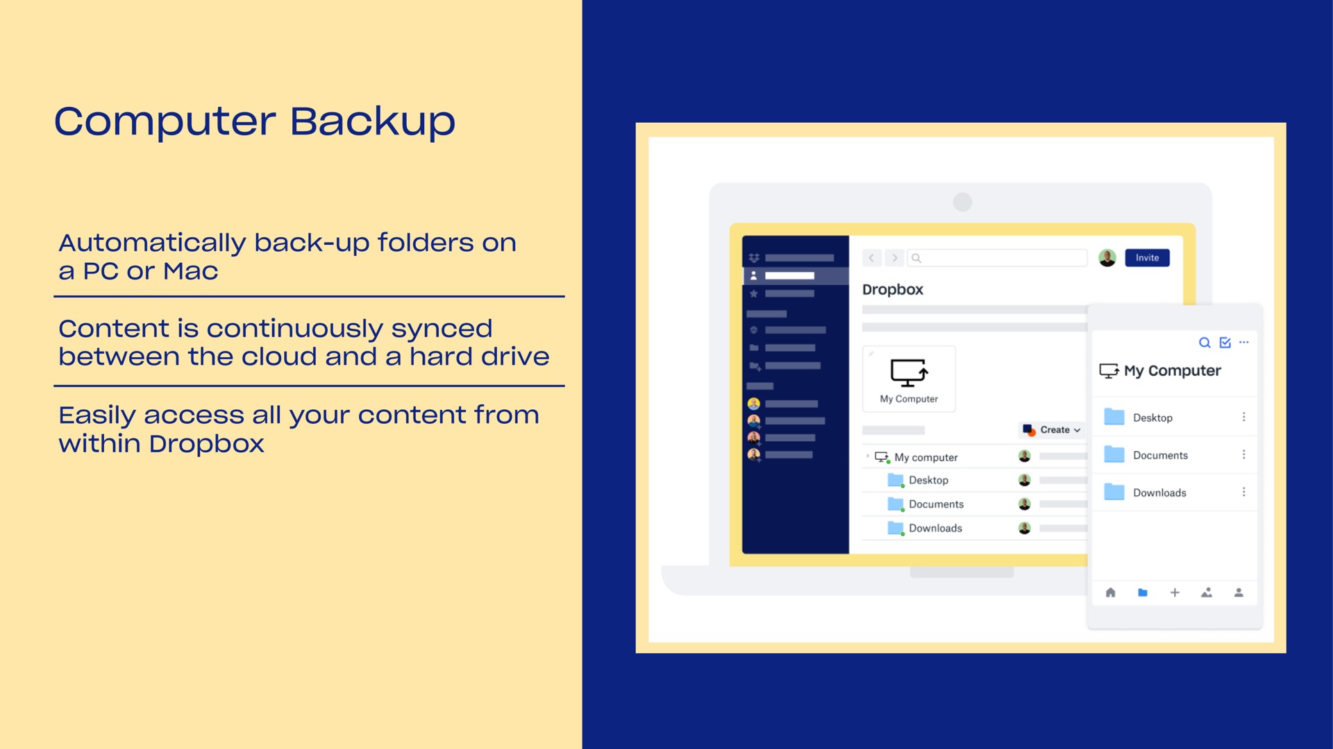 computer backup | Dropbox