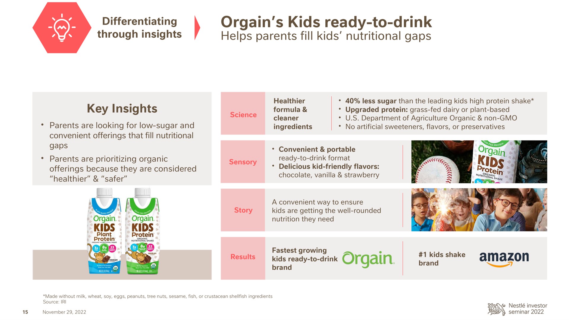 ready to drink differentiating | Nestle