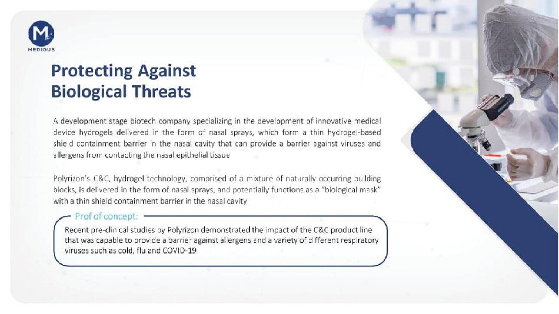 protecting against biological threats | Medigus