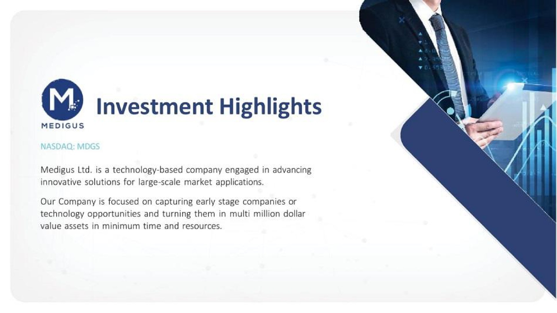 investment highlights | Medigus
