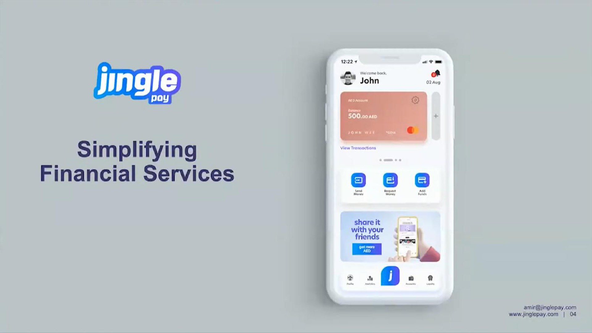 simplifying financial services | Jingle Pay