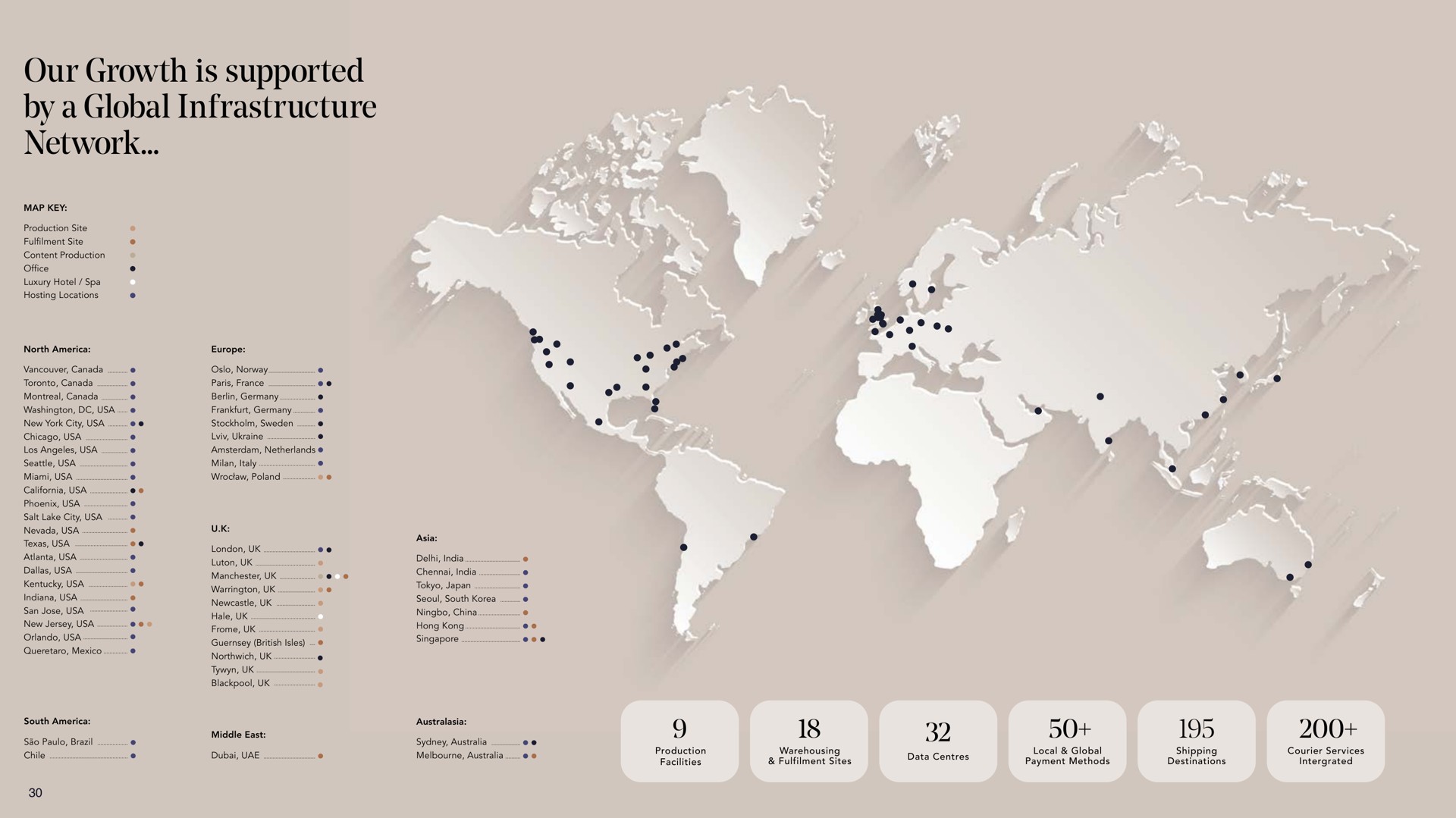 our growth is supported by a global infrastructure network | The Hut Group