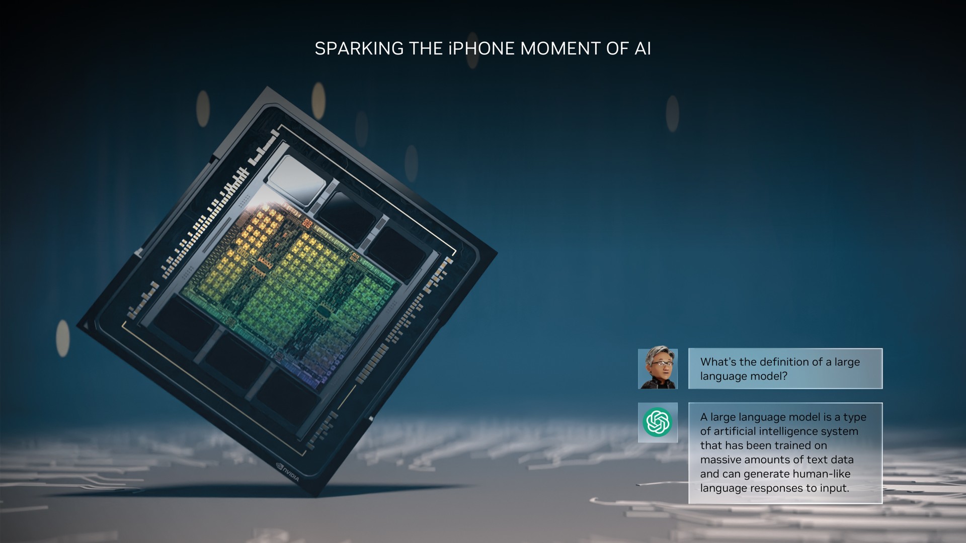 sparking the moment of | NVIDIA