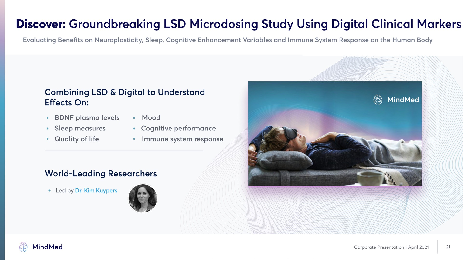 discover study using digital clinical markers combining digital to understand effects on world leading researchers | MindMed