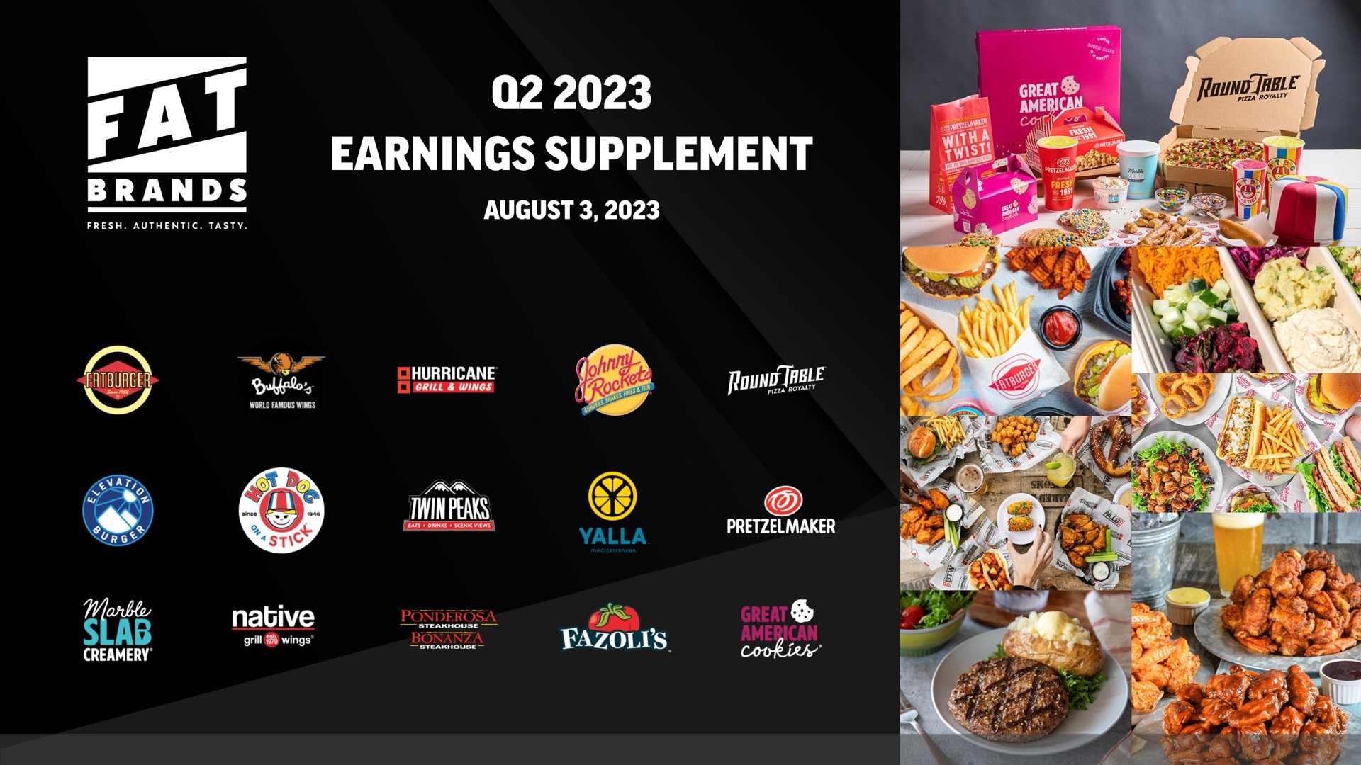 earnings supplement table an a we crag a a | FAT Brands