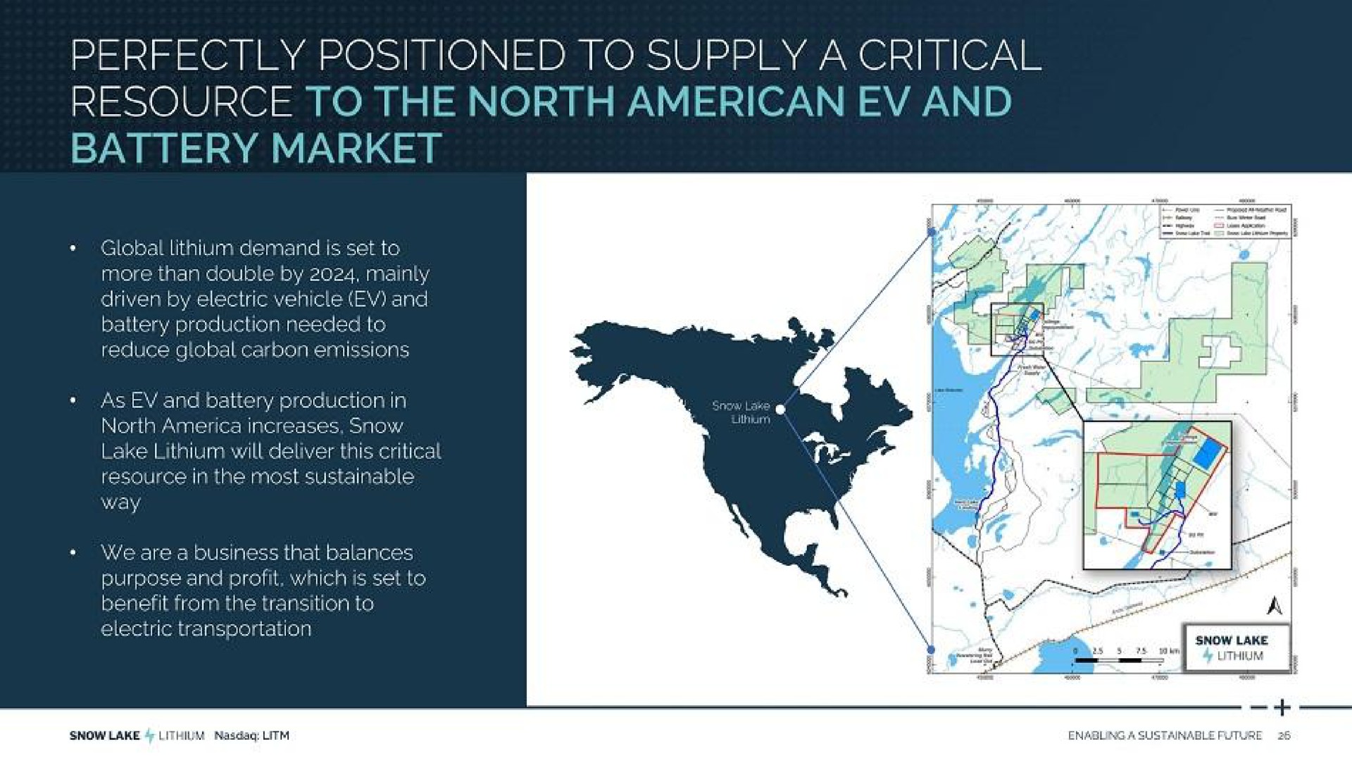 be is resource to the north and battery market sepia | Snow Lake Resources