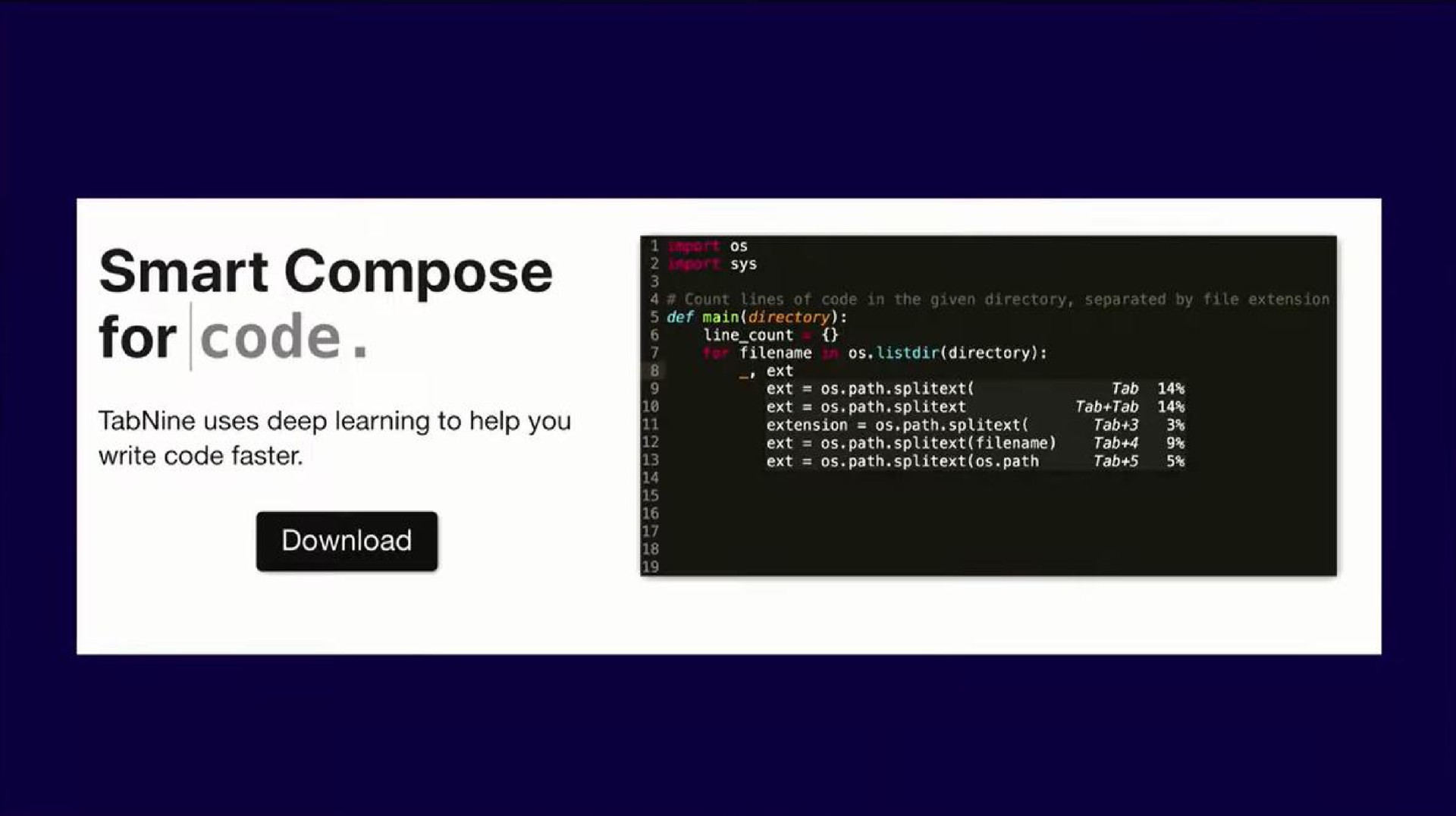 smart compose for code | OpenAI