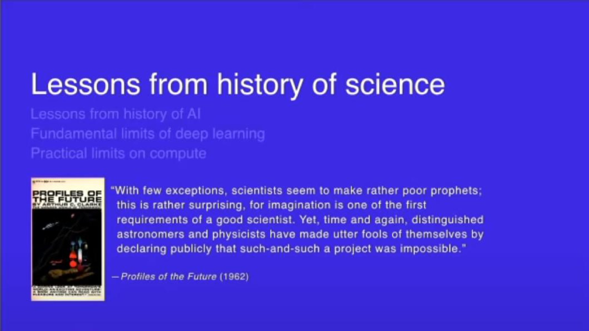 lessons from history of science | OpenAI