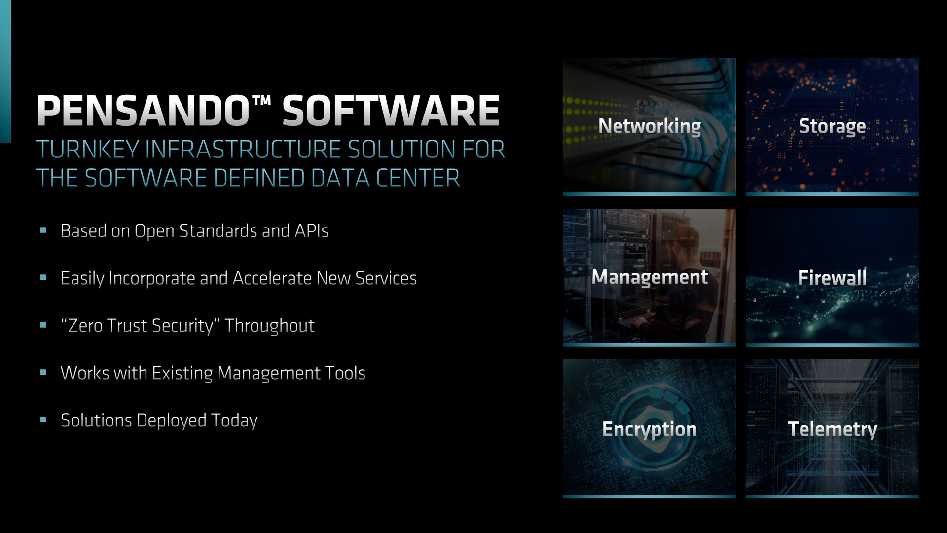 turnkey infrastructure solution for the defined data center zero trust security throughout | AMD