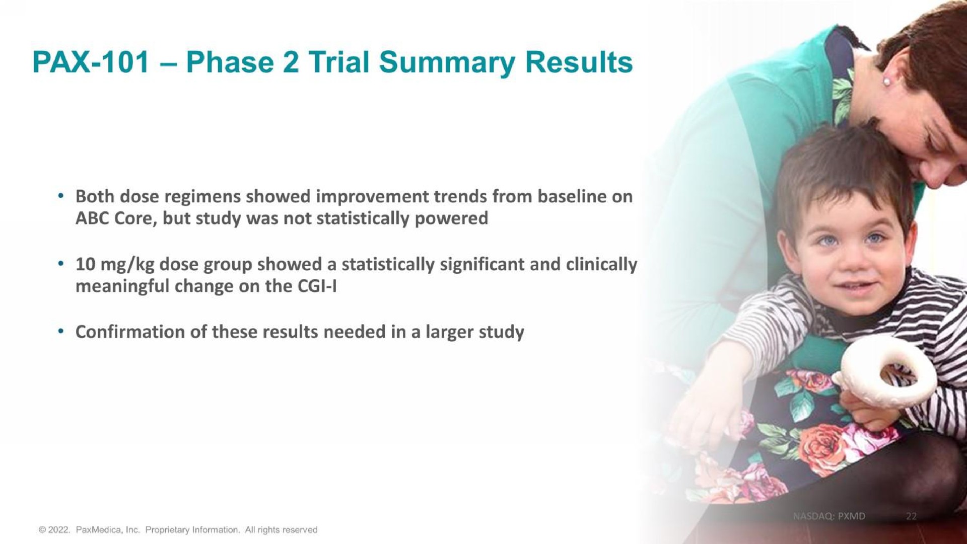 pax phase trial summary results | PaxMedica