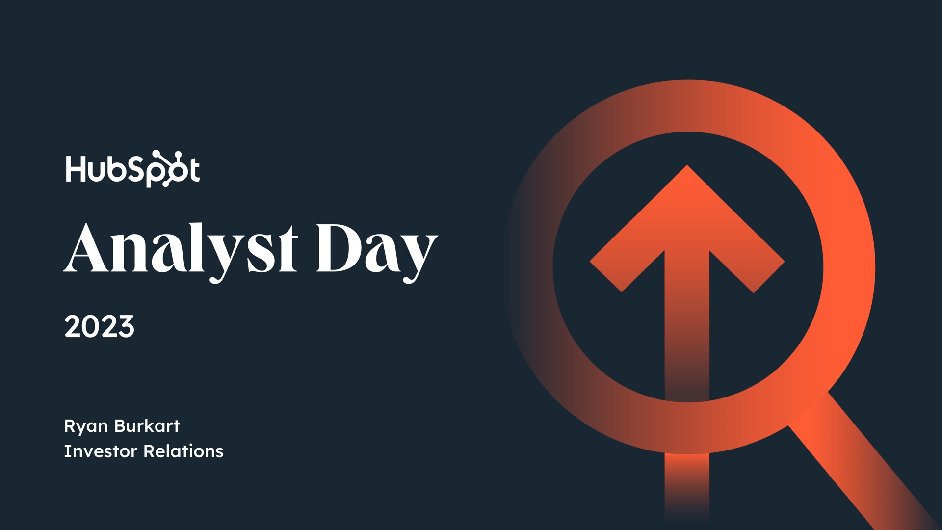 analyst day | Hubspot