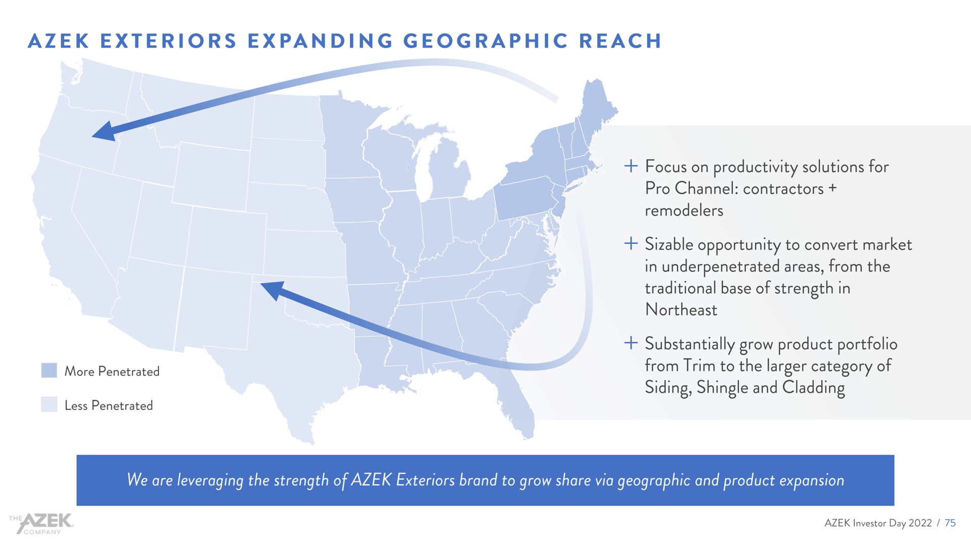 exteriors expanding geographic reach | Azek