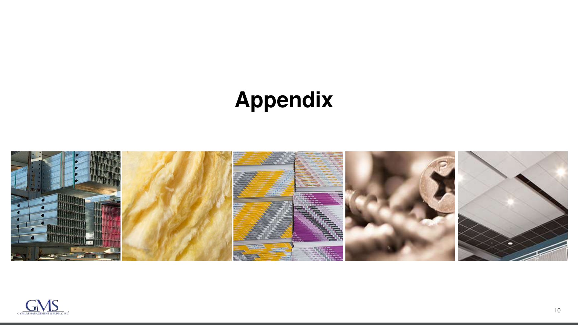 appendix append a | GMS