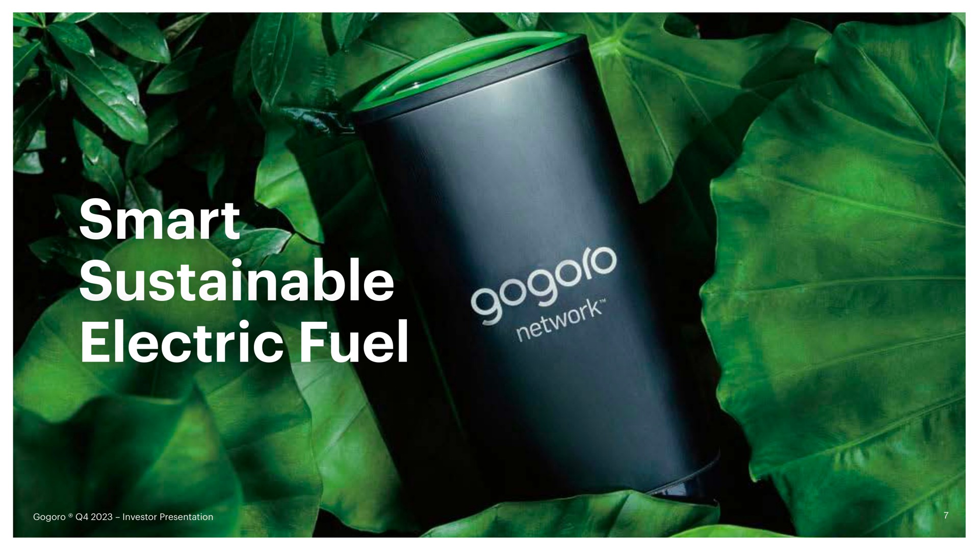 smart sustainable electric fuel | Gogoro