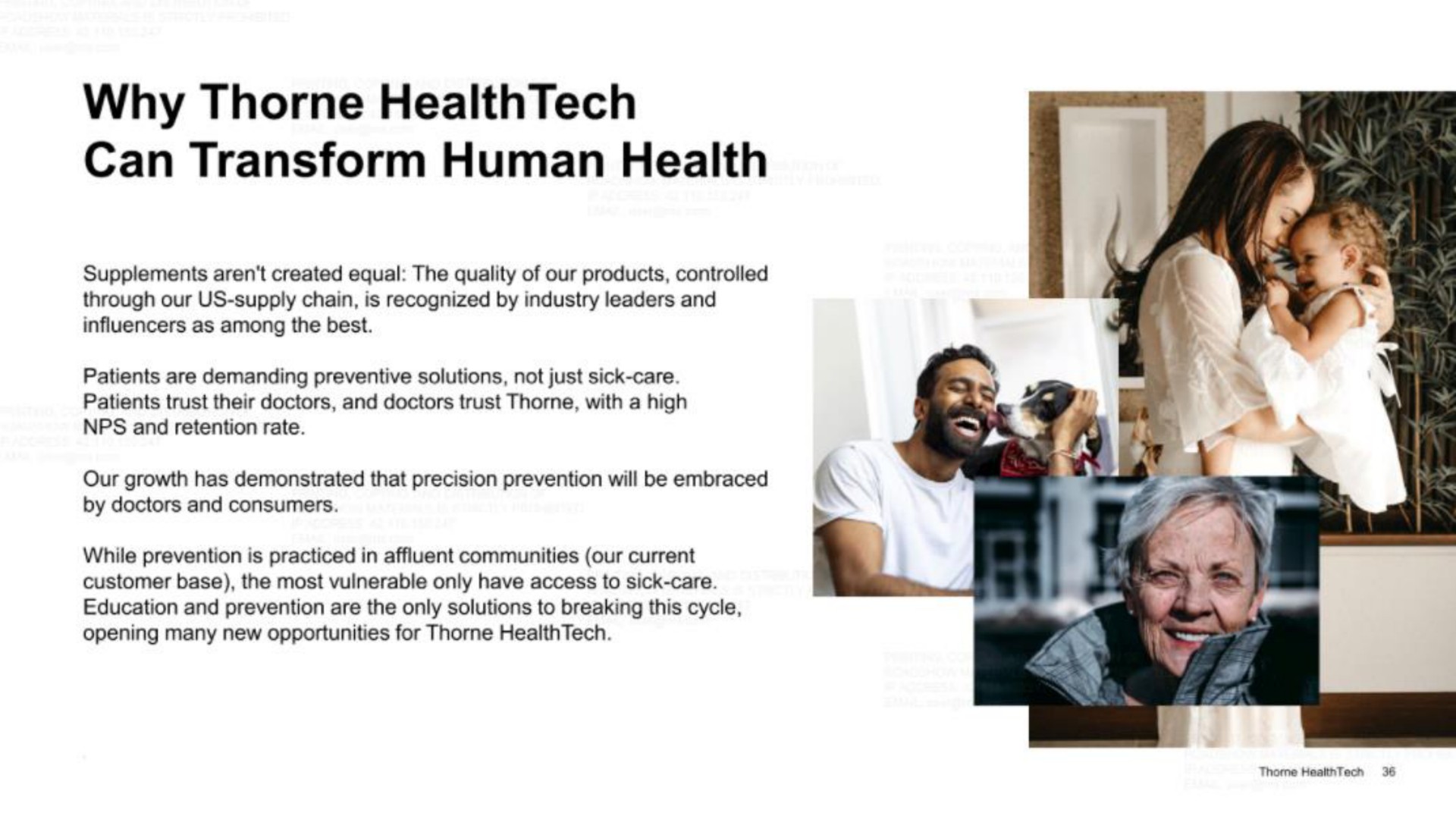 why | Thorne HealthTech