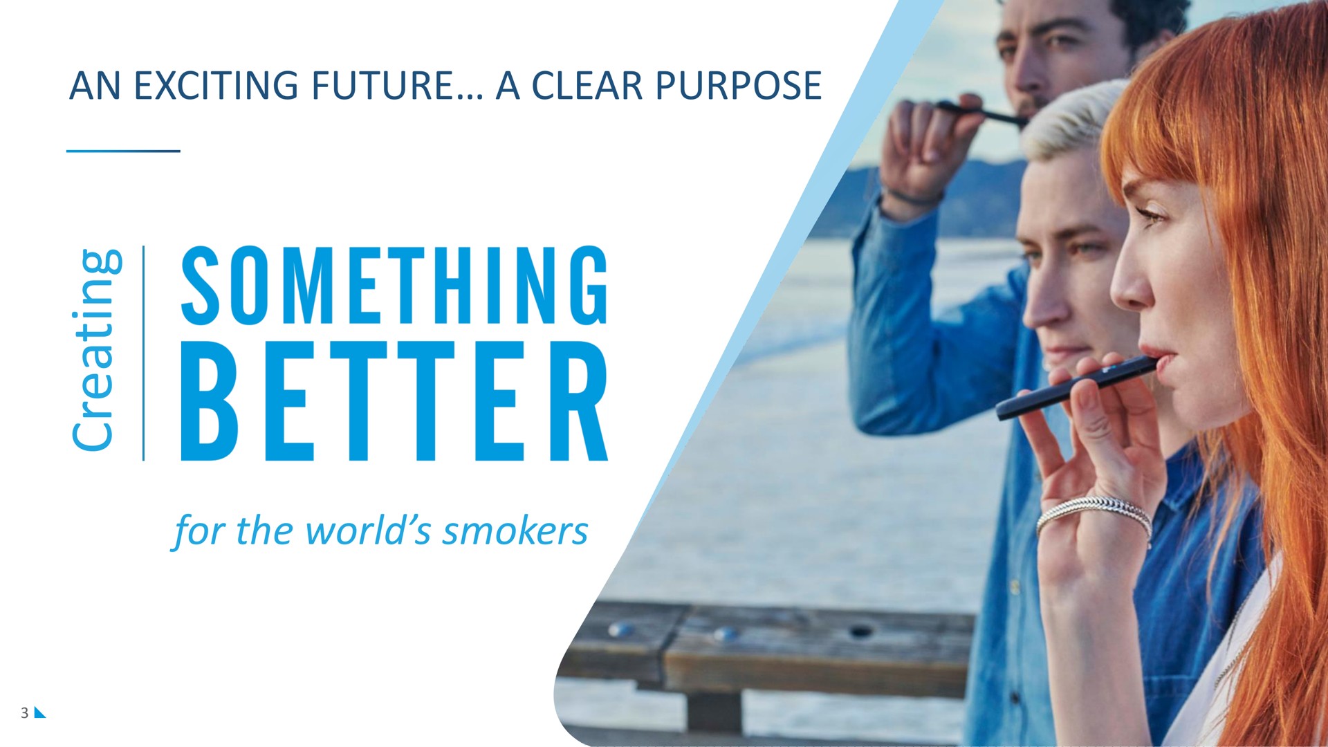 an exciting future a clear purpose for the world smokers something better | Imperial Brands