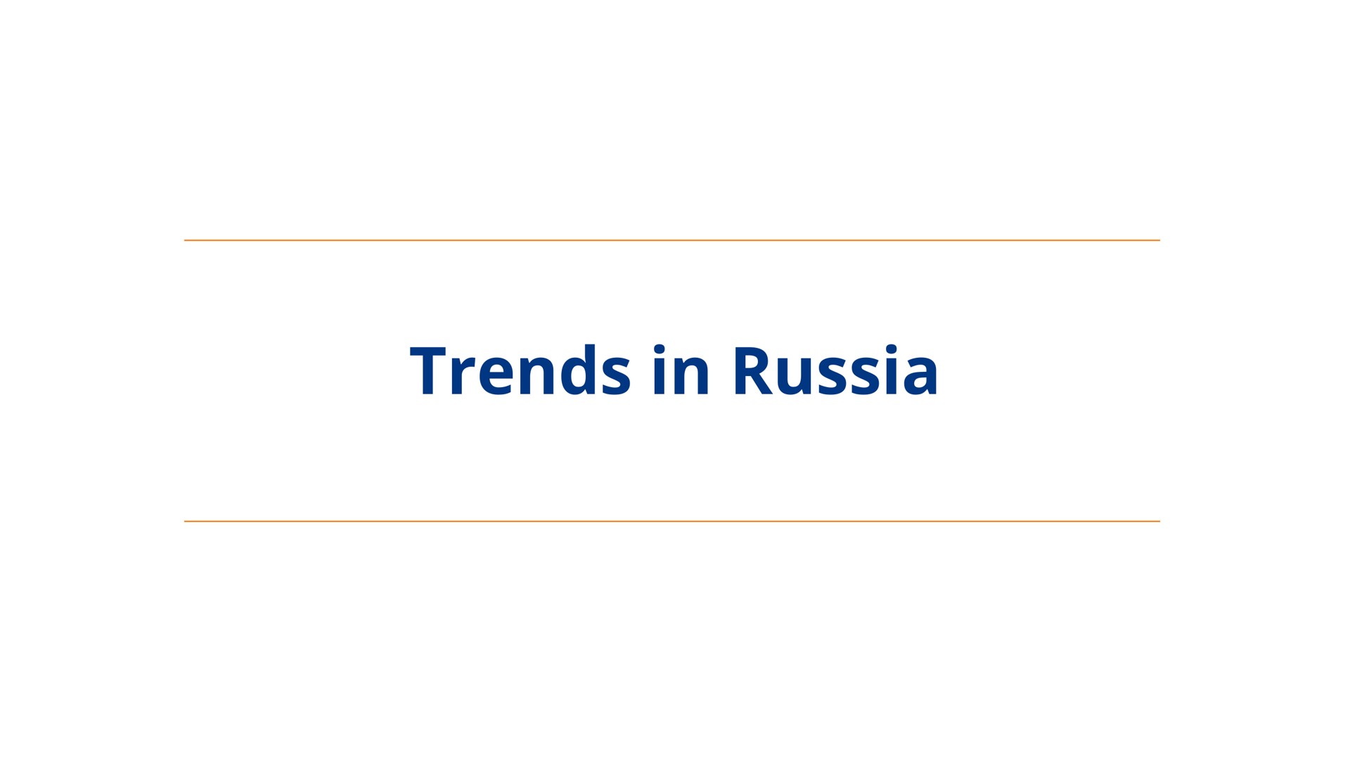 trends in russia | Cloudflare