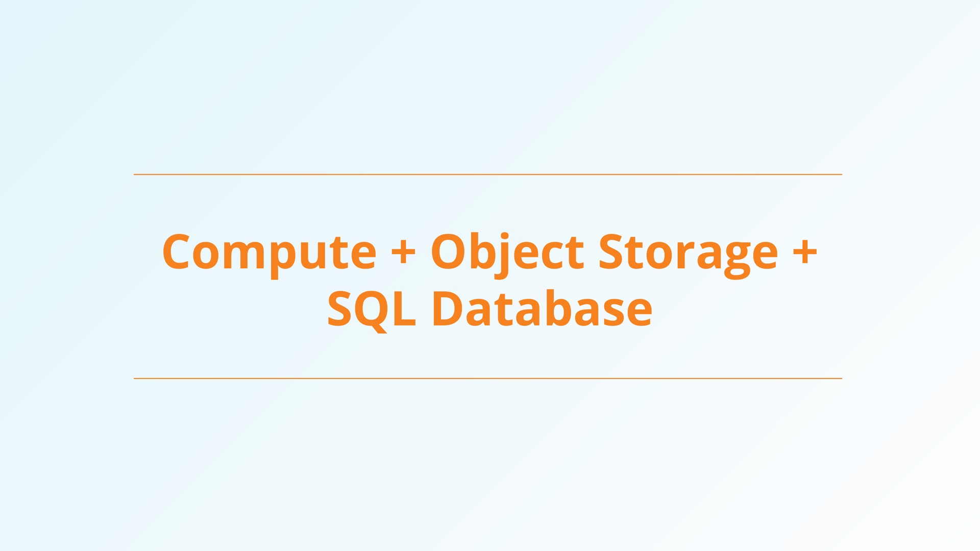 compute object storage | Cloudflare