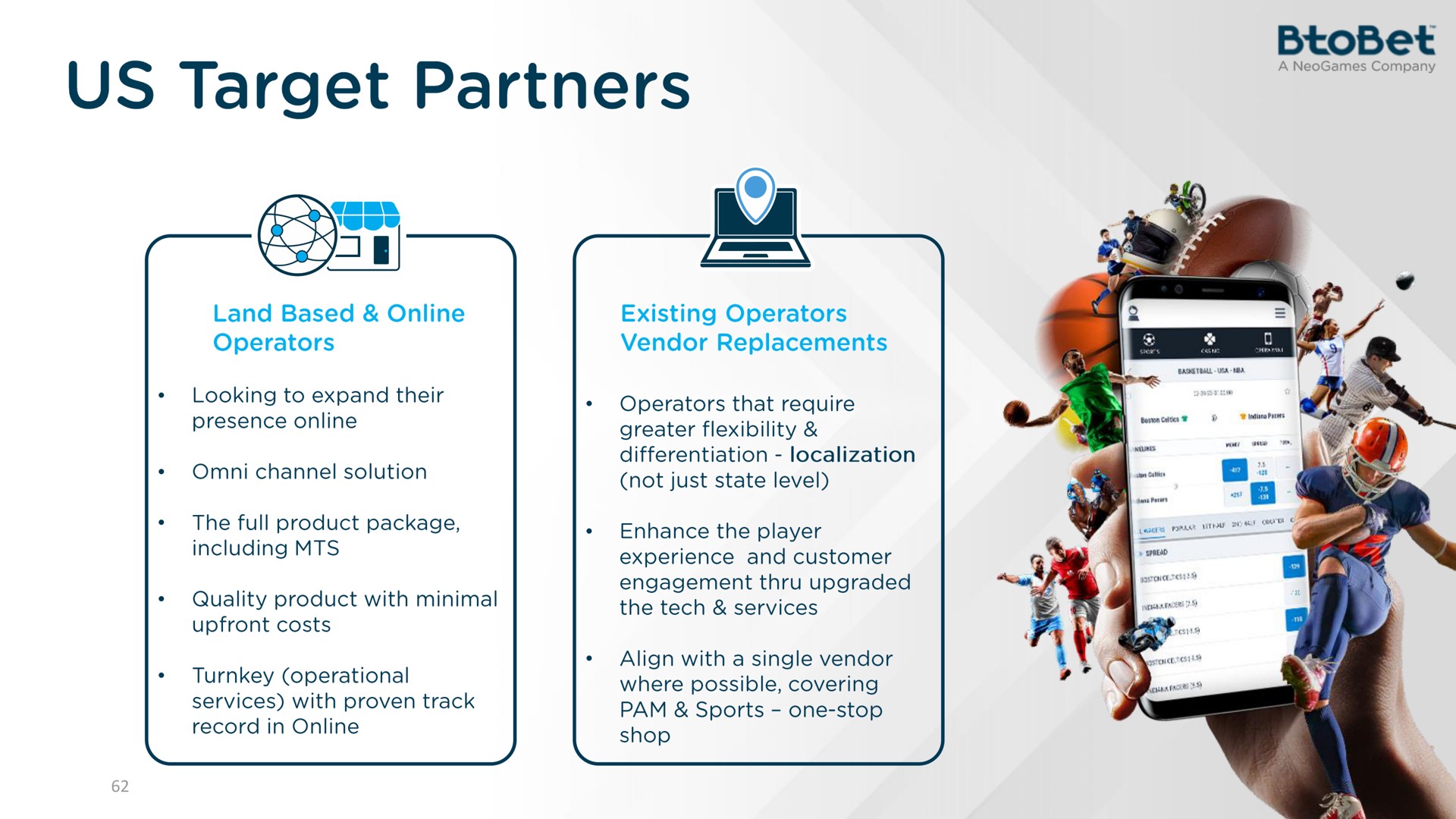 us target partners | Neogames
