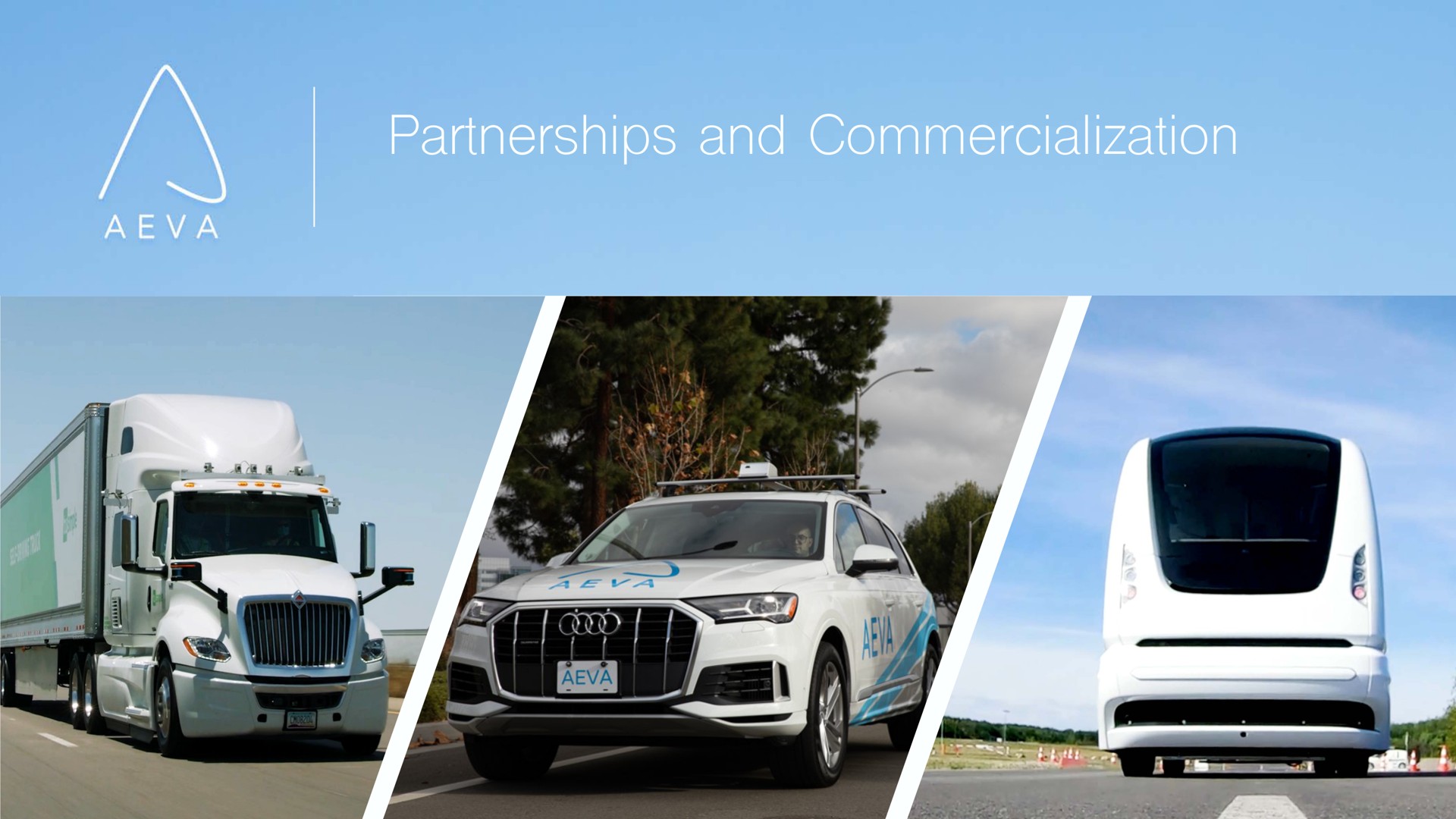 partnerships and commercialization | Aeva
