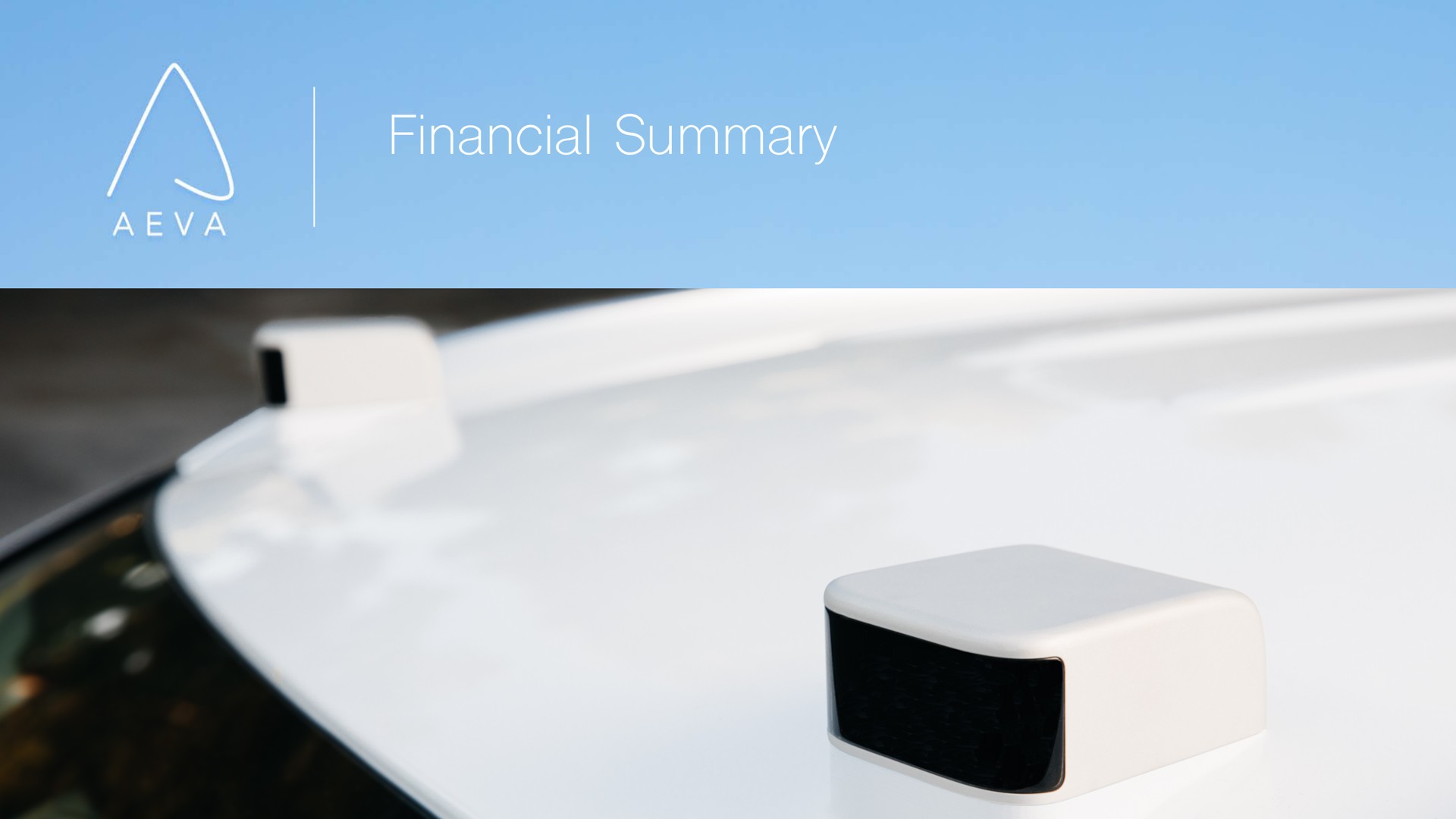 financial summary | Aeva