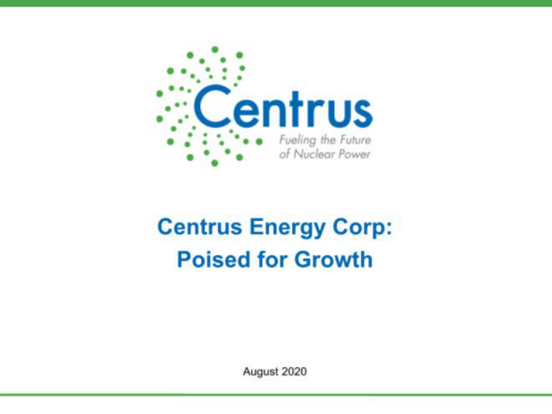 energy corp poised for growth | Centrus
