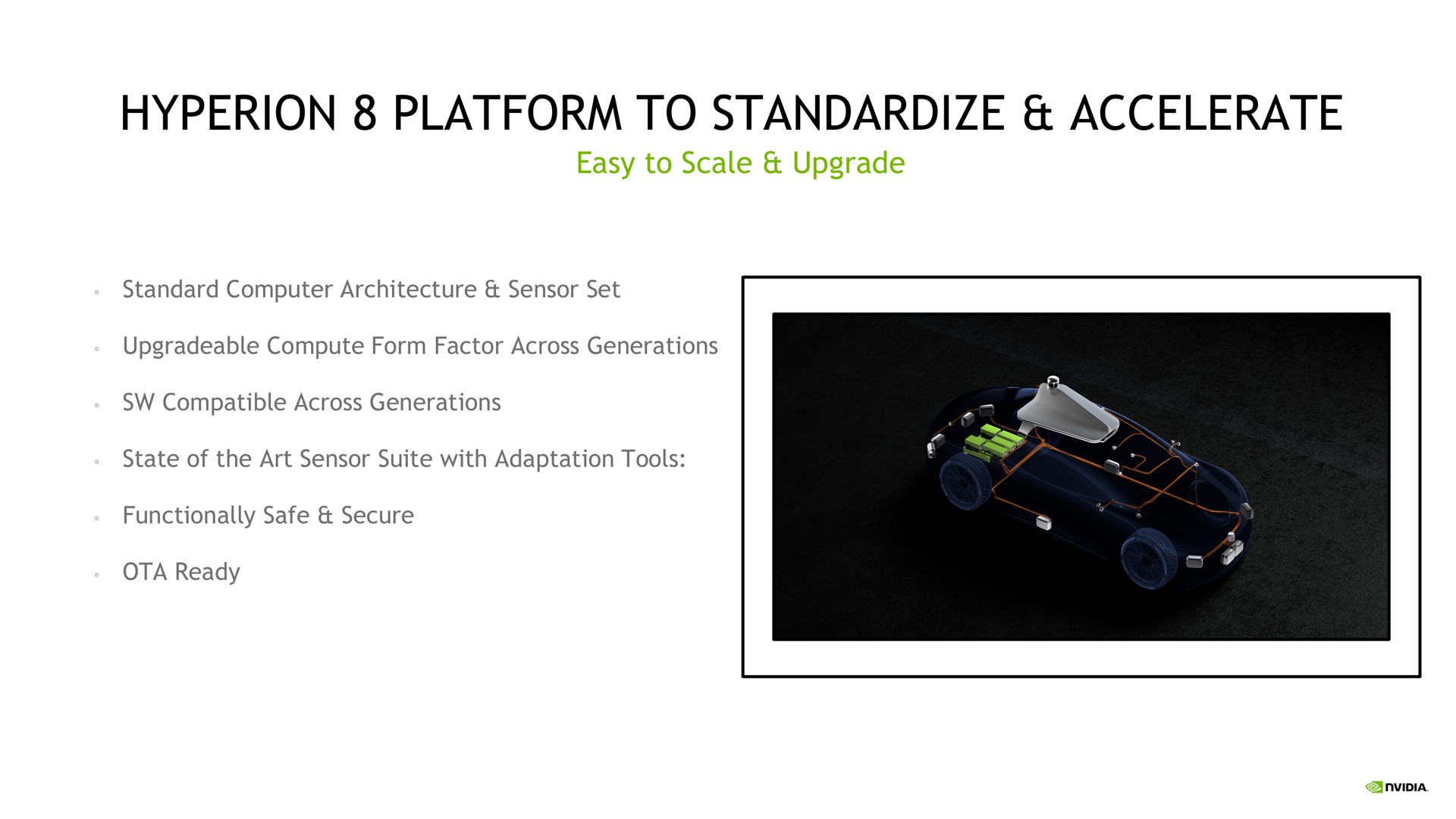 platform to standardize accelerate | NVIDIA