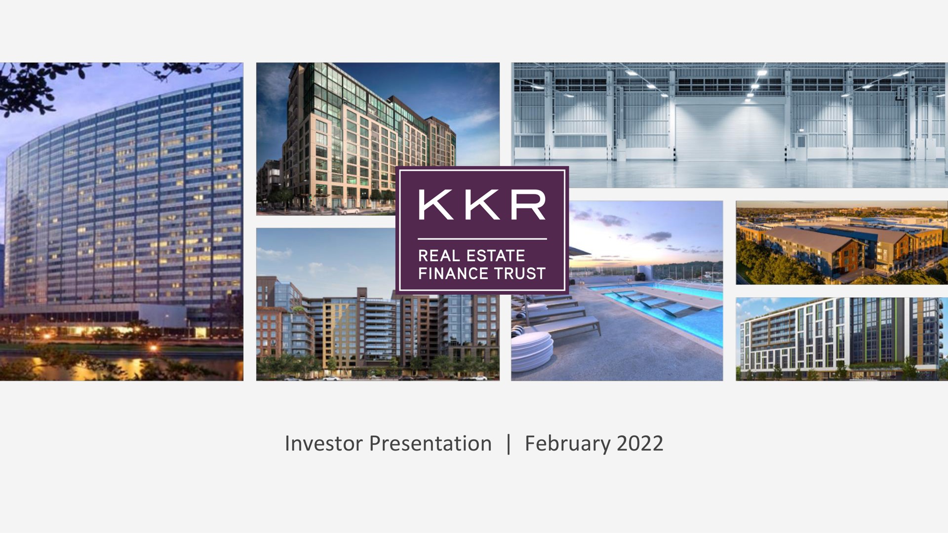 investor presentation finance trust | KKR Real Estate Finance Trust
