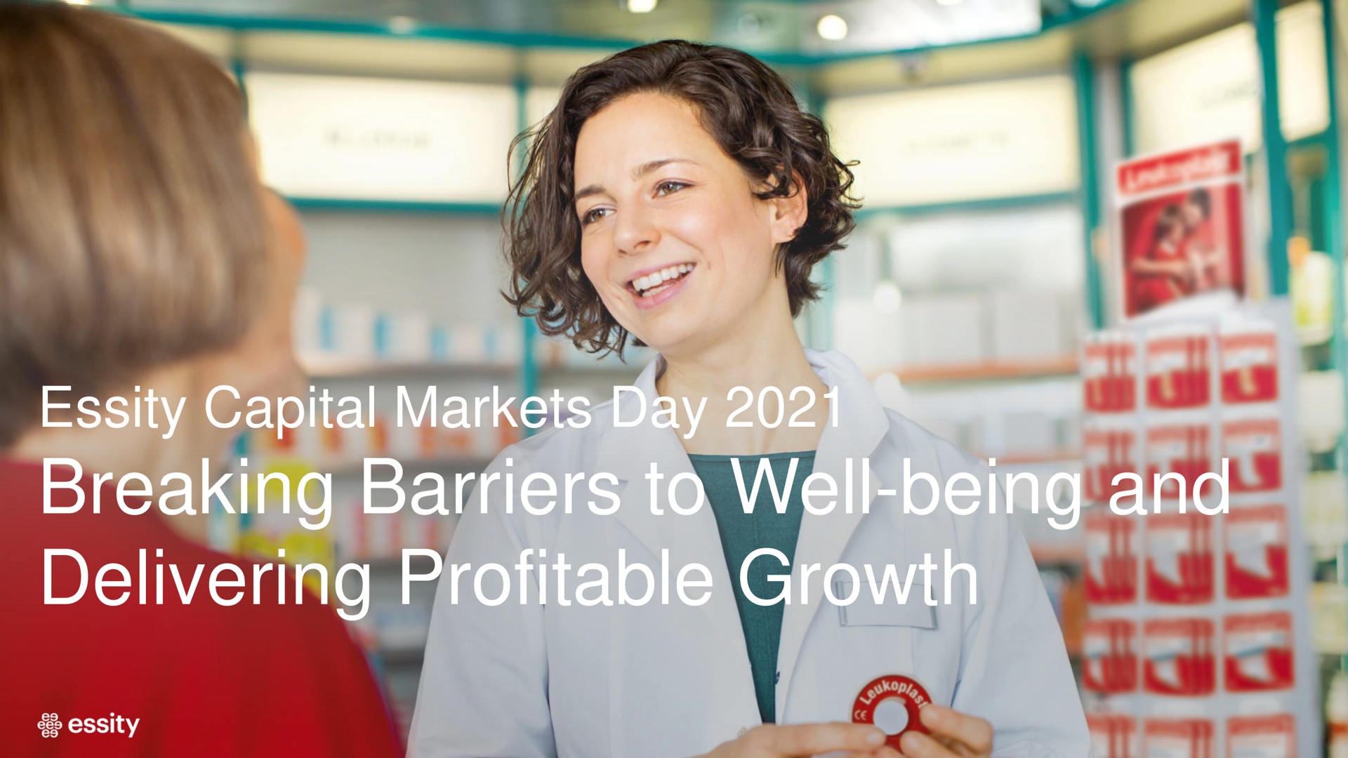 capital markets day breaking barriers to well being and delivering profitable growth text | Essity