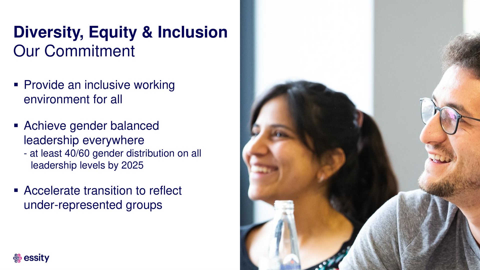 diversity equity inclusion our commitment | Essity