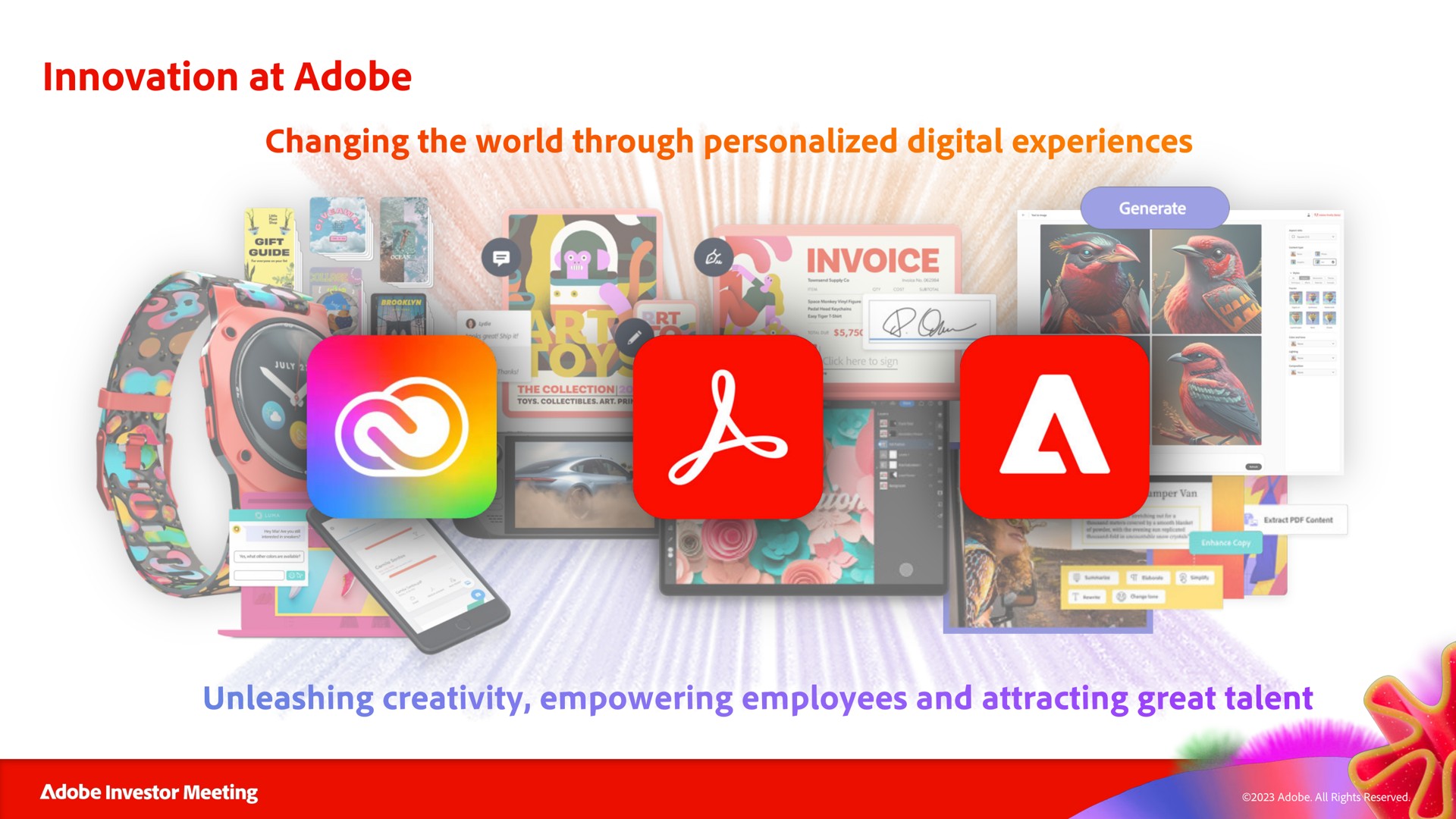 innovation at adobe invoice san | Adobe