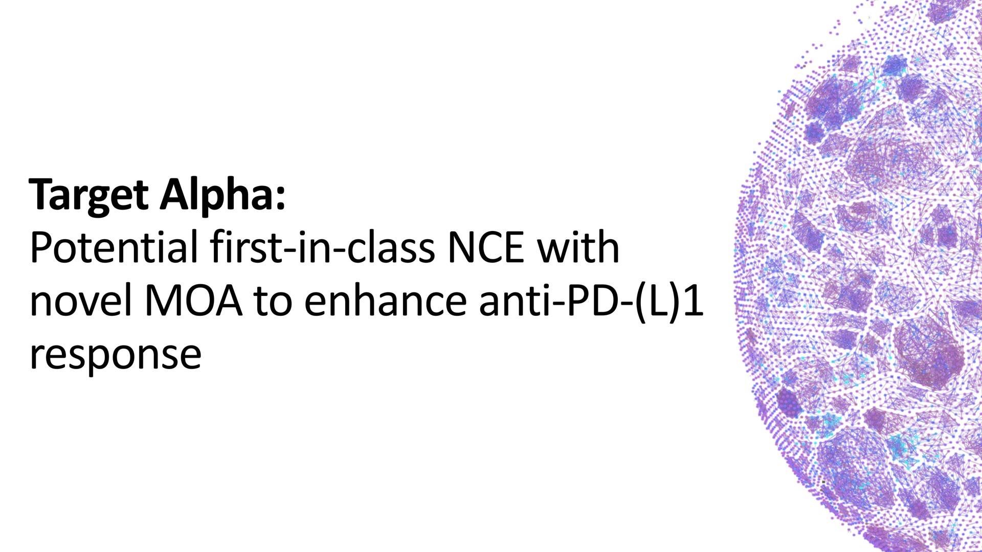 target alpha potential first in class with novel to enhance anti response | Recursion Pharmaceuticals