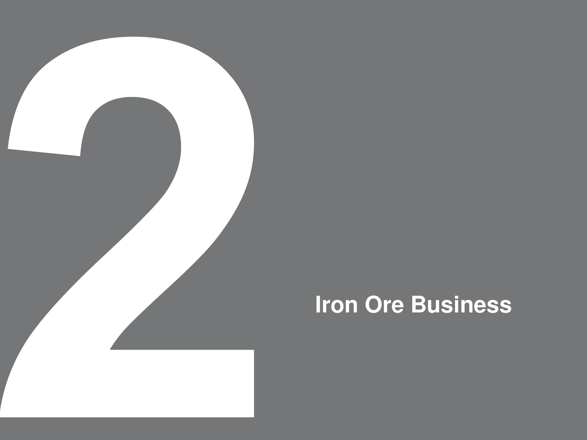 iron ore business | Vale