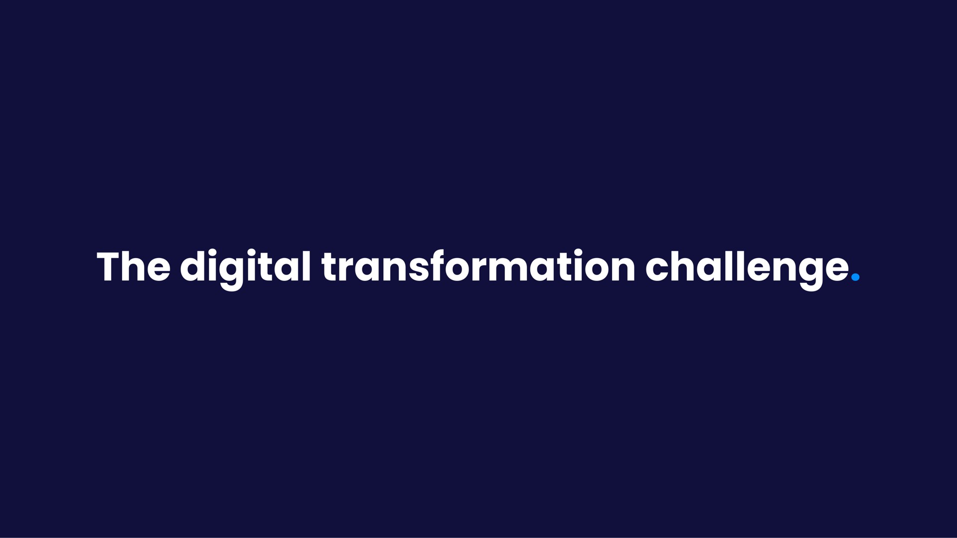 the digital transformation challenge | Walkme