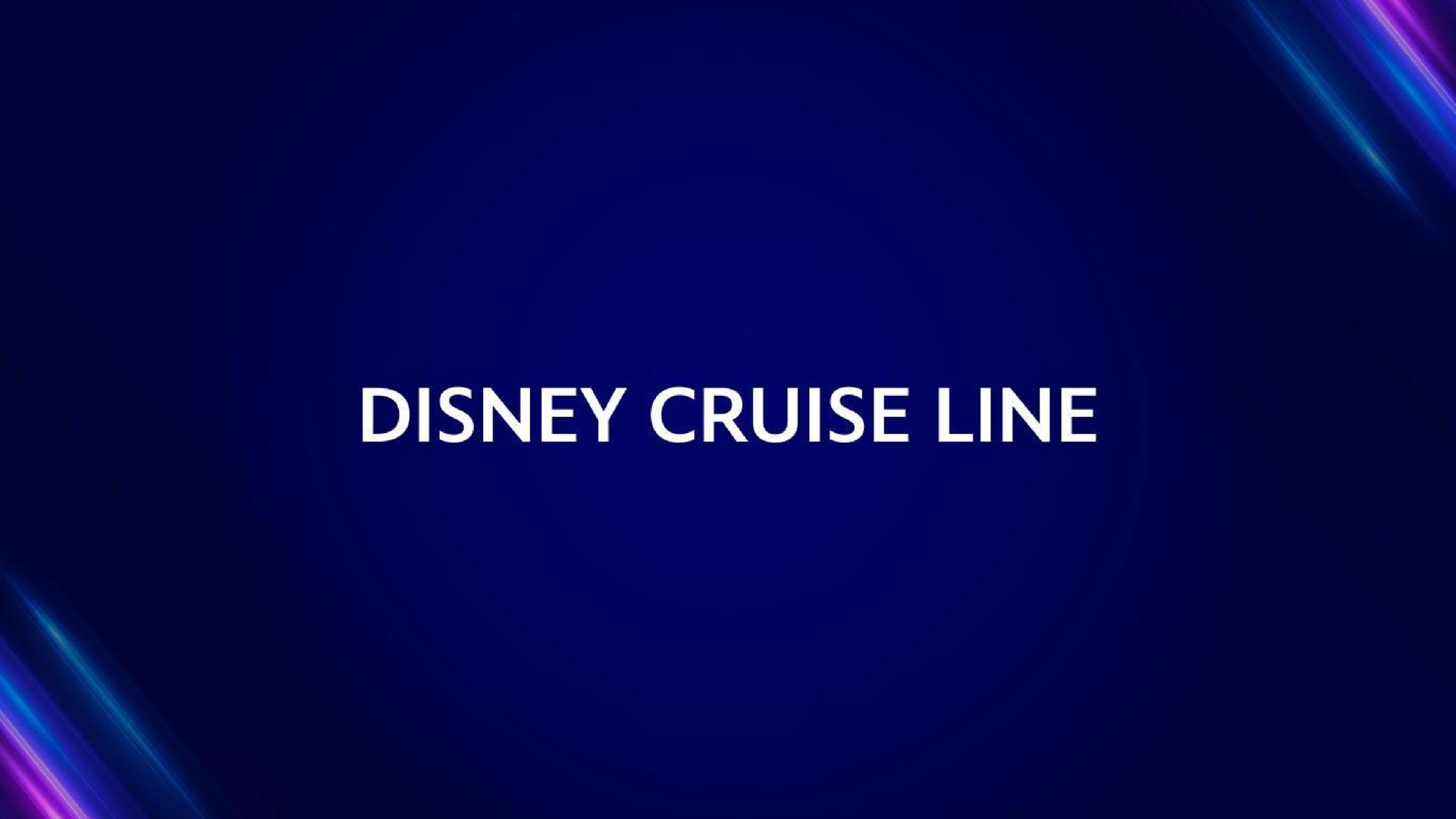 cruise line | Disney